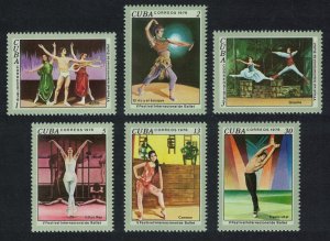 Caribic Intl Ballet Festival 6v 1976 MNH SG#2326-2331