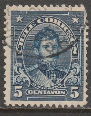 Chile 101, 5¢ BERNARDO O Higgins. Used.VF  (554)