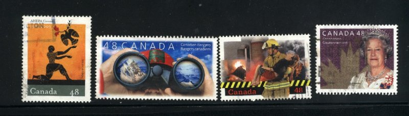 Canada #1984-87  -2   used VF 2003 PD