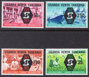 KENYA UGANDA TANZANIA SCOTT 197-200