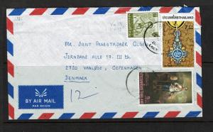 Thailand - 1988 Airmail Cover to Denmark - 100117