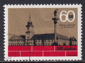 Poland 1971 Sc 1846 Royal Castle Warsaw Stamp CTO