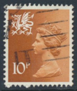 GB Wales   SC# WMMH13 * SG W29  Used 1 center band see details & scans