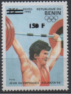 Benin 1996 / 2000 Atlanta Olympic Games OVERPRINT Sport Mi. 1253 MNH Scarce-