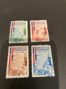 Dominican Republic sc 565-568 u