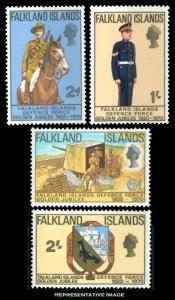 Falkland Islands Scott 188-191 Mint never hinged.