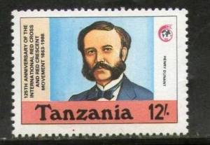 Tanzania 1988 Henary Dunant Founder Int. Red Cross Sc 464 MNH # 3052