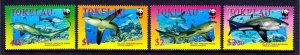 Tokelau - Scott #308-311 - MNH - SCV $9.00