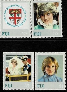 FIJI 1982 21ST BIRTHDAY OF HRH ORINCESS DIANA MNH