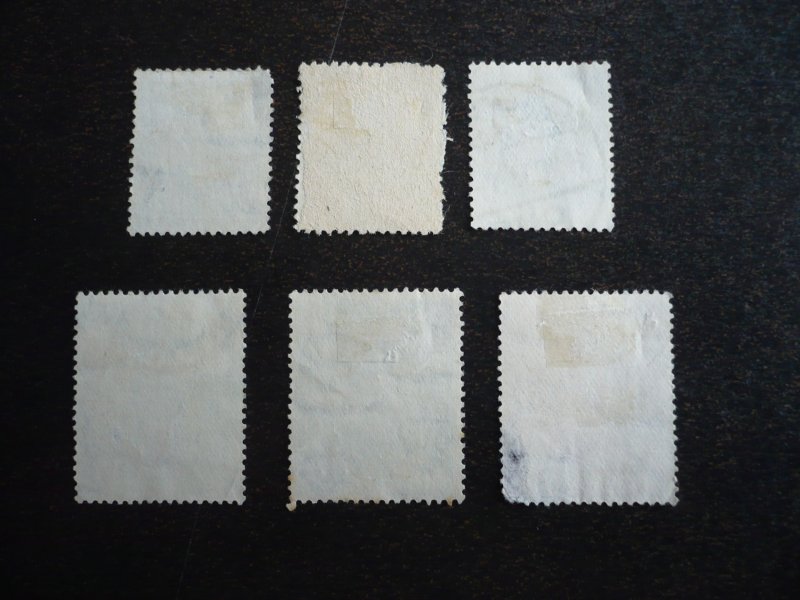 Stamps - Egypt - Scott# 129,134,139,142,145,146 - Used Part Set of 6 Stamps