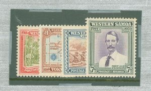 Samoa (Western Samoa) #181-84v  Single (Complete Set)