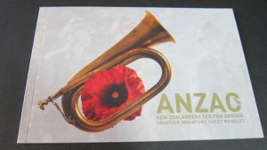 New Zealand 2013 ANZAC Complete Booklet