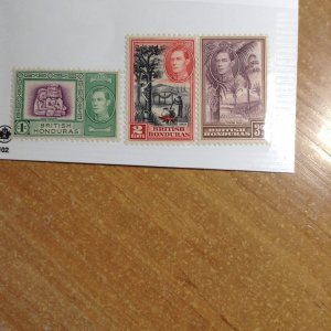 British Honduras  #  115-17  MH