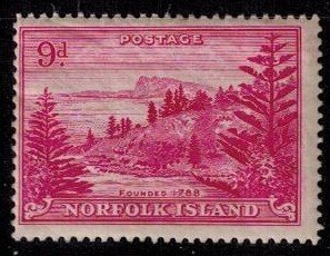 Norfolk Island 10 MNH VF Bright color