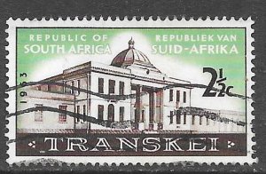 South Africa 287: 2.5c Transkei Legislative Assembly, used, VF