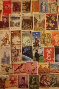 Ww used stamps 125+ lot #2