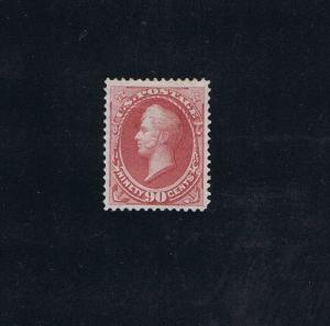 SCOTT# 166 90 CENT XF UNUSED OG H PERRY, 1875 WITH PF CERT.