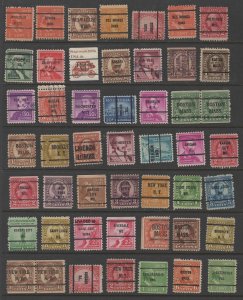 US 49 pre-cancels (used)