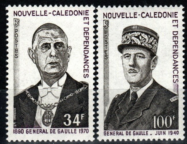 New Caledonia #393-4  MNH  CV $23.00 (X673)