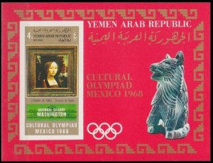 1969	Yemen (Arab R. YAR )	1004/B112b	1968 Olympic Mexico	18,00 €