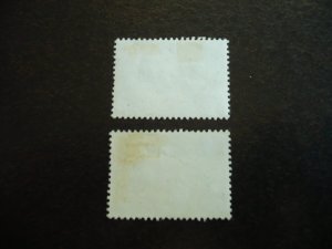 Stamps - Guernsey - Scott# 33-34 - Used Part Set of 2 Stamps