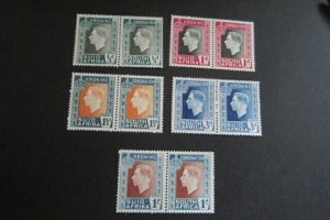 South Africa 1937 Sc 74-78 set of 5 MH