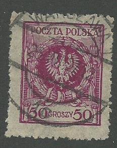 Group of 8 Used Stamps From Poland