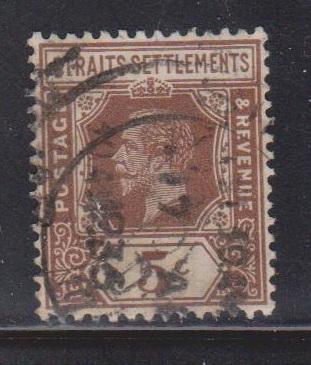 STRAITS SETTLEMENTS Scott # 187 Used - KGV Definitive