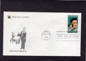 2090 John McCormack, FDC Reader's Digest