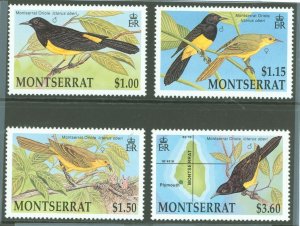 Montserrat #799-802 Mint (NH)