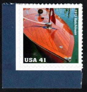 SC# 4160 - (41c) - Vintage Mahogany Speedboats - MNH Single