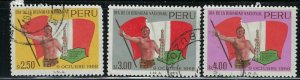 Peru 513-15 Used 1969 issues (mm1178)