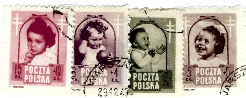 Poland SC B59-B62 Used F-VF...Popular Country!