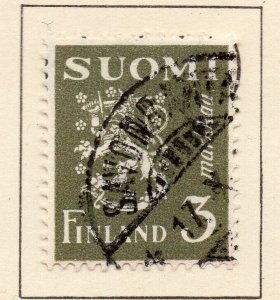 Finland 1930 Early Issue Fine Used 3m. NW-266090