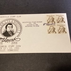 William Blount-1991-Knoxville Stamp Club-Bicentennial US