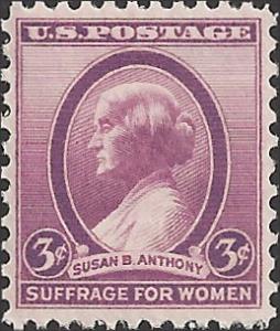 # 784 MNH - SCV-0.25 - SUSAN B. ANTHONY