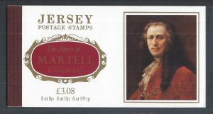 JERSEY SC# 289-94 COMP BKLT FVF/MNH 1982