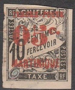 Martinique #26   F-VF Used CV $11.00  (S758)