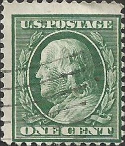 # 331 Used Green Ben Franklin
