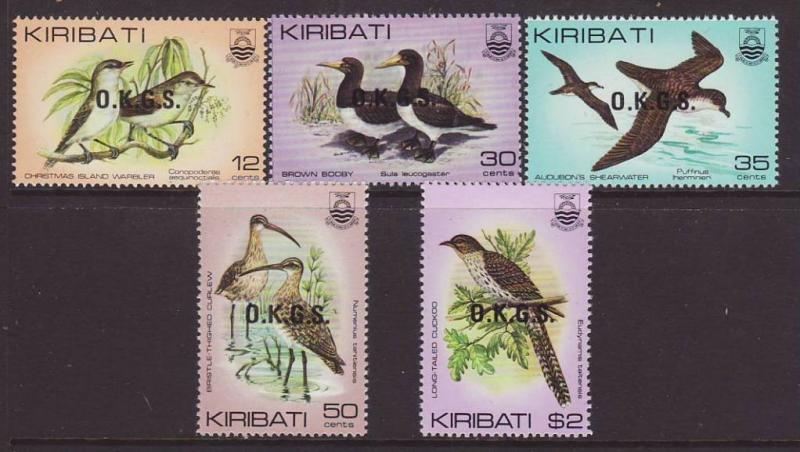 1983 Kiribati Official Set U/M