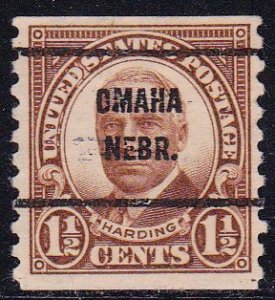 Precancel - Omaha, NE PSS 686-61 - Bureau Issue