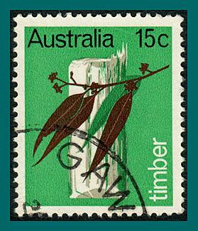 Australia 1969 Primary Industries, Timber, used 463,SG441