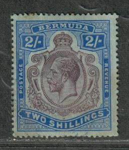 Bermuda Sc#49 Used/VF, Wmk #3, Tone Spots, Cv. $62.50