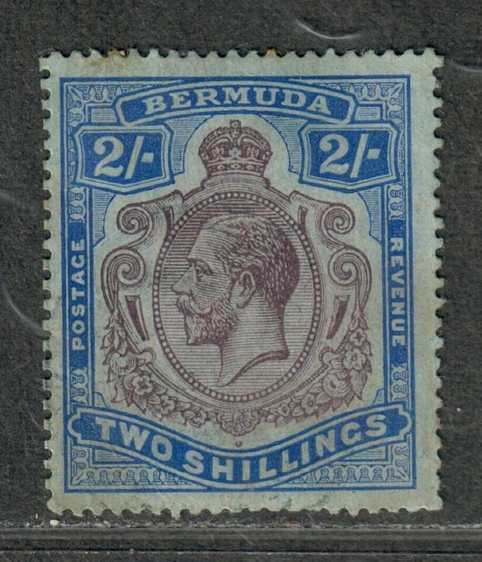 Bermuda Sc#49 Used/VF, Wmk #3, Tone Spots, Cv. $62.50