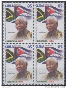 RO) 2014 CUBA-CARIBE, PRESIDENT NELSON MANDELA, 20TH ANNIVERS