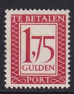 Netherlands  #J106  MNH 1957  Postage Due   numerals  1.75g