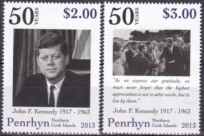 Penrhyn Island #519-20  MNH  CV $8.25 (Z4403)