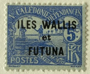 AlexStamps WALLIS AND FUTUNA #J1 FVF Mint 