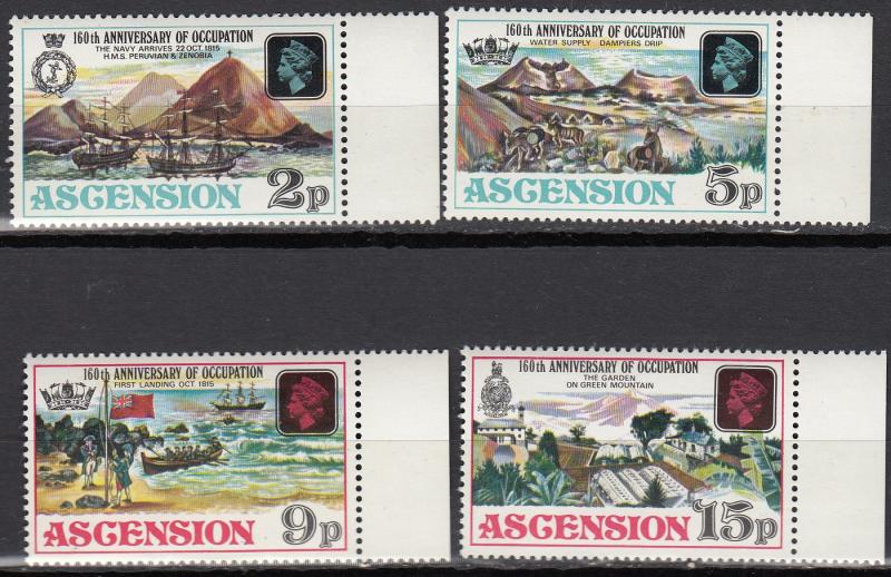 Ascension -1975 Anniversary of British occupation Sc# 192/196 - MNH (888)