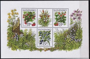 Slovakia 2000 Forest Berries Mi.Bl.14 S/S MNH
